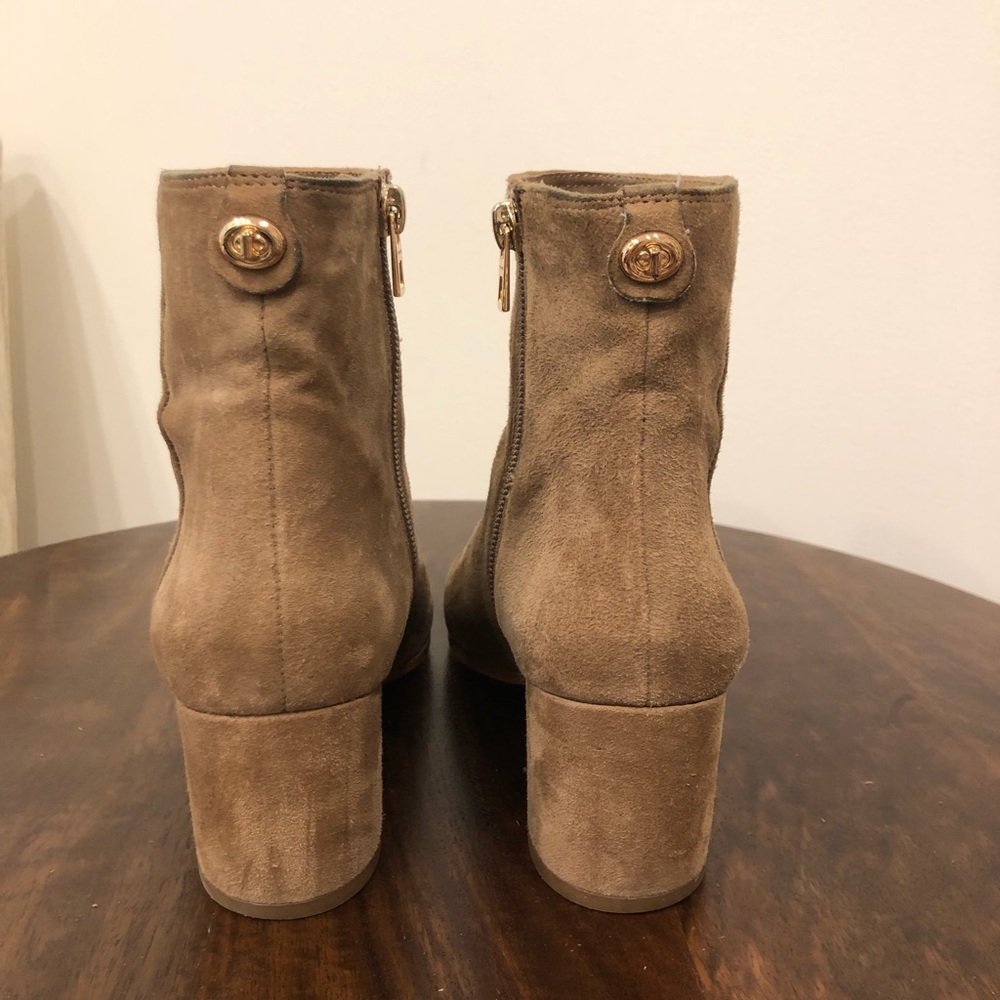 Coach Boots Suede Taupe - Picture 6 of 7